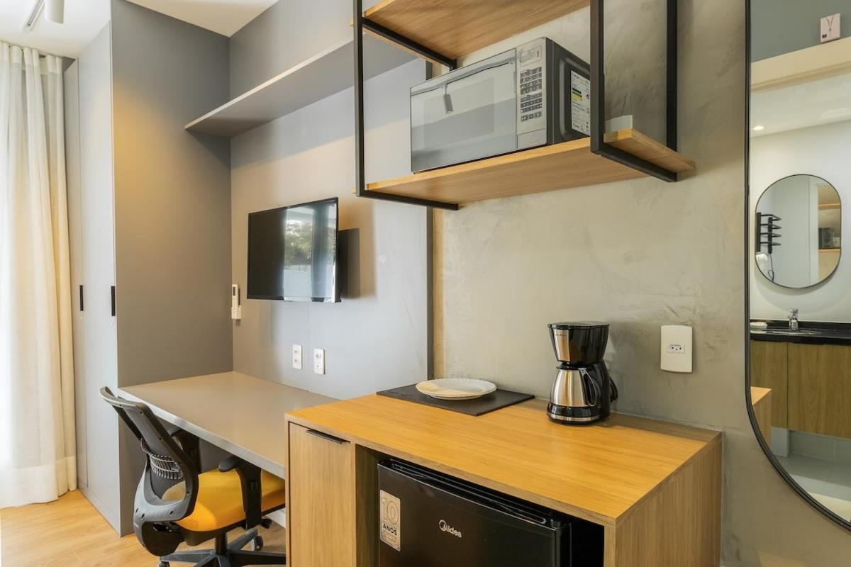 Inn Bhomy Brooklin - Charmoso Com Varanda Bur108 *