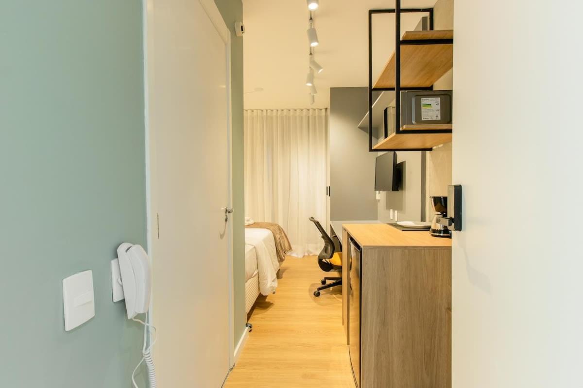 Inn Bhomy Brooklin - Charmoso Com Varanda Bur108