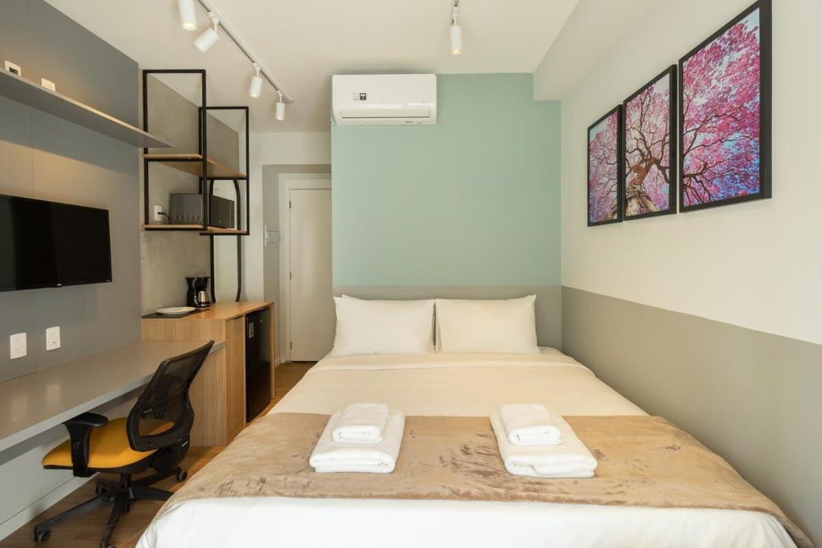 Inn Bhomy Brooklin - Charmoso Com Varanda Bur108 Sao Paulo